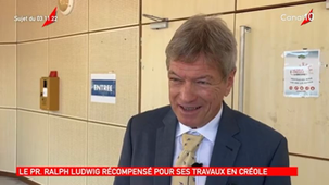 Le professeur Ralph Ludwig, docteur honoris causa de l'université des Antilles (2)