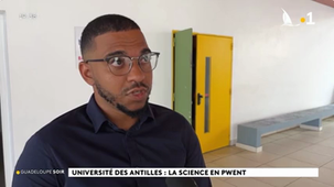 Reportage Guadeloupe première La science en Pwent 2022