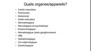 Apprentissage de la sémiologie 7
