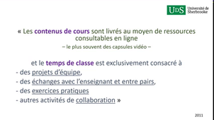 La pédagogie ou classe inversée