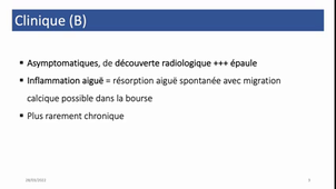 Arthropathie micro cristalline - rhumatisme a hydroxy-apatite