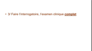 Apprentissage de la sémiologie 4